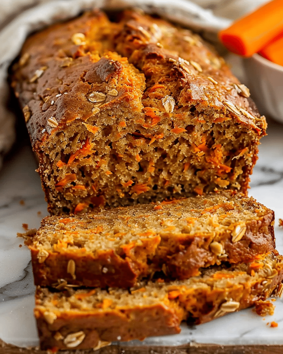 Easy Homemade Carrot Bread
