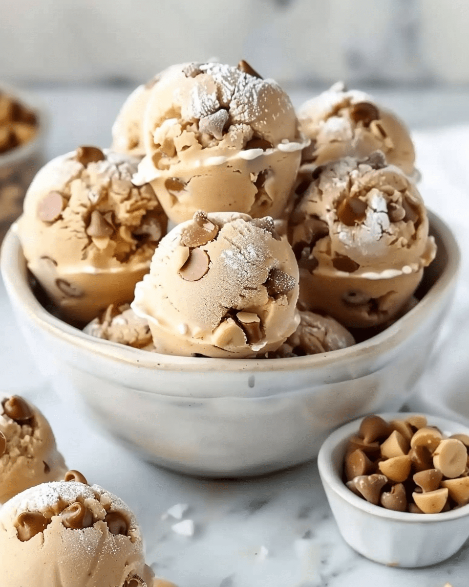 Frozen Greek Yogurt Peanut Butter Bites