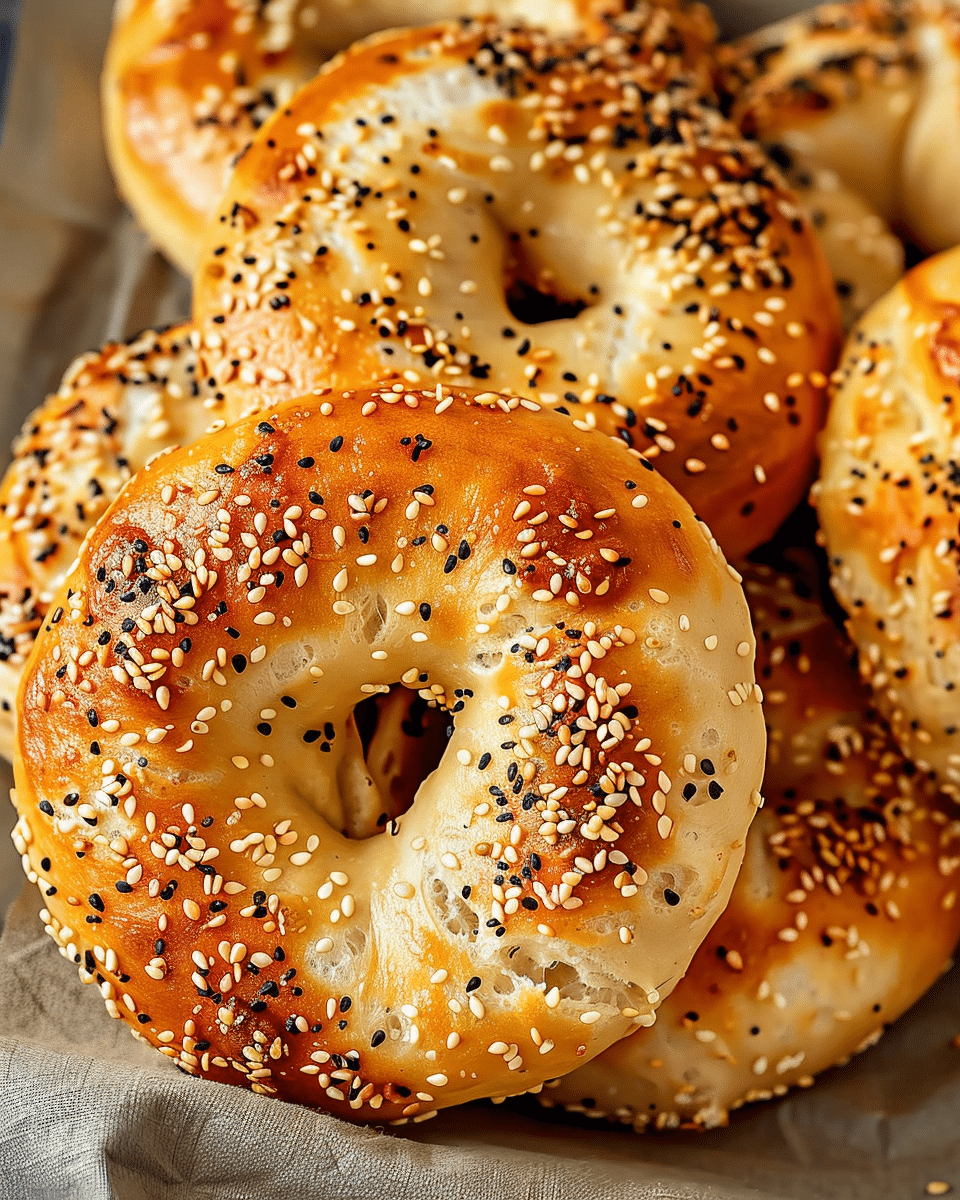 Greek Yogurt Bagels