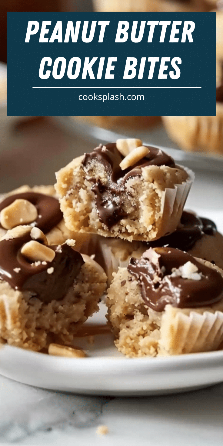 Peanut Butter Cookie Bites | Cook Splash