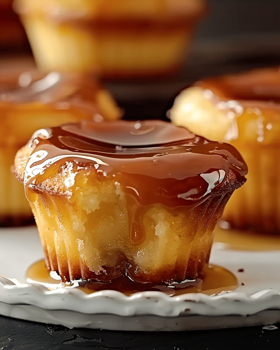 Velvety Caramel Flan Muffins