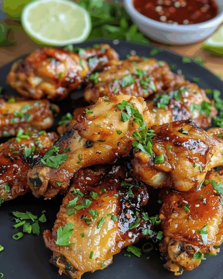 Mango Habanero Chicken Wings