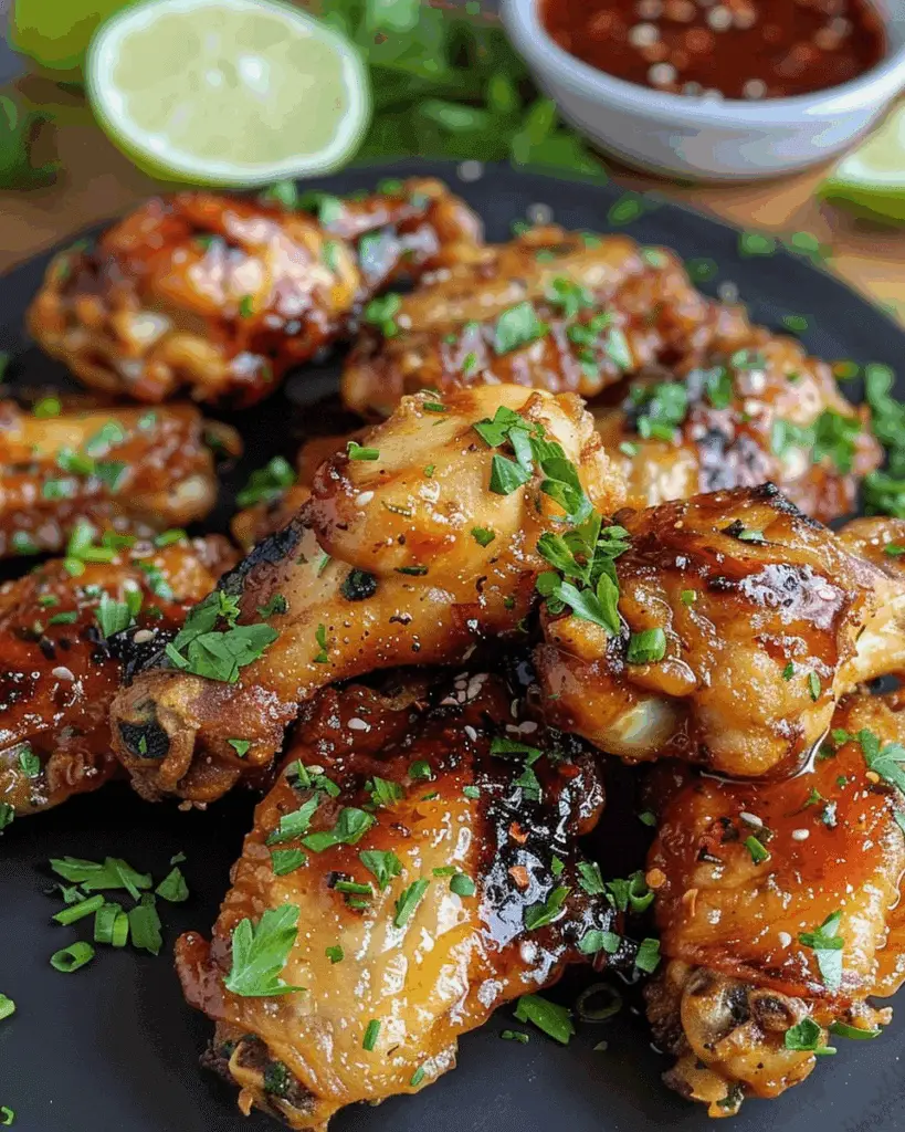 Mango Habanero Chicken Wings