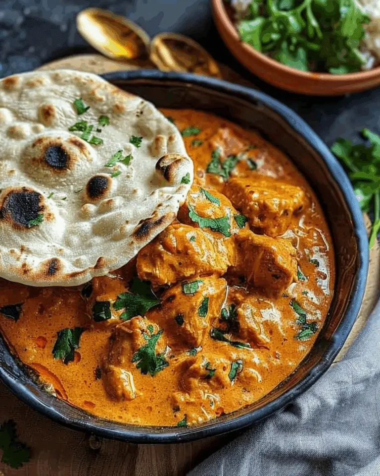 Butter Chicken with Naan