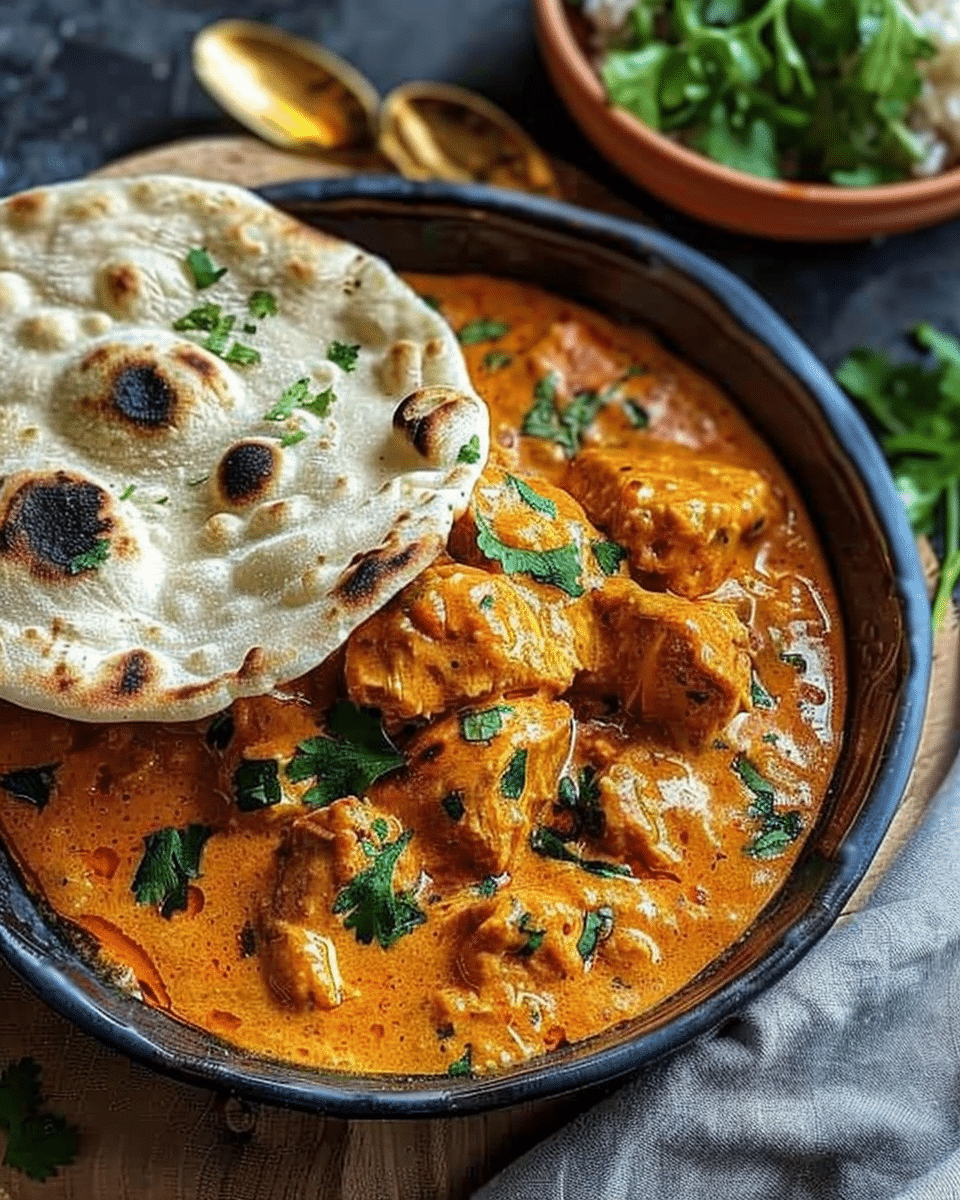 Butter Chicken with Naan