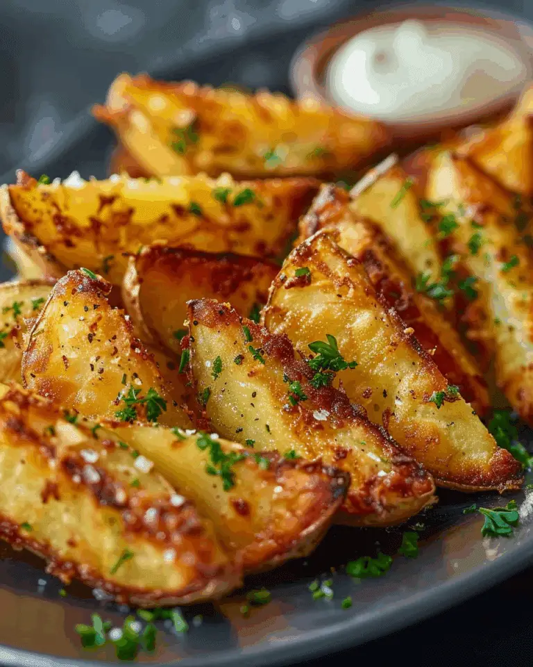 Crispy Potato Wedges