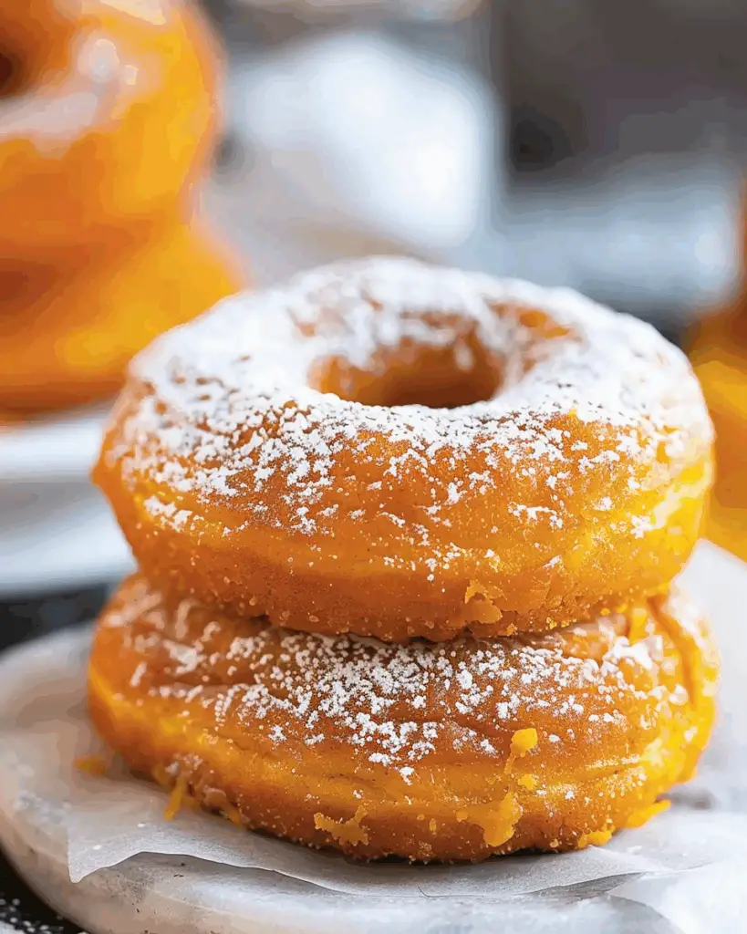Two-Ingredient Pumpkin Donuts
