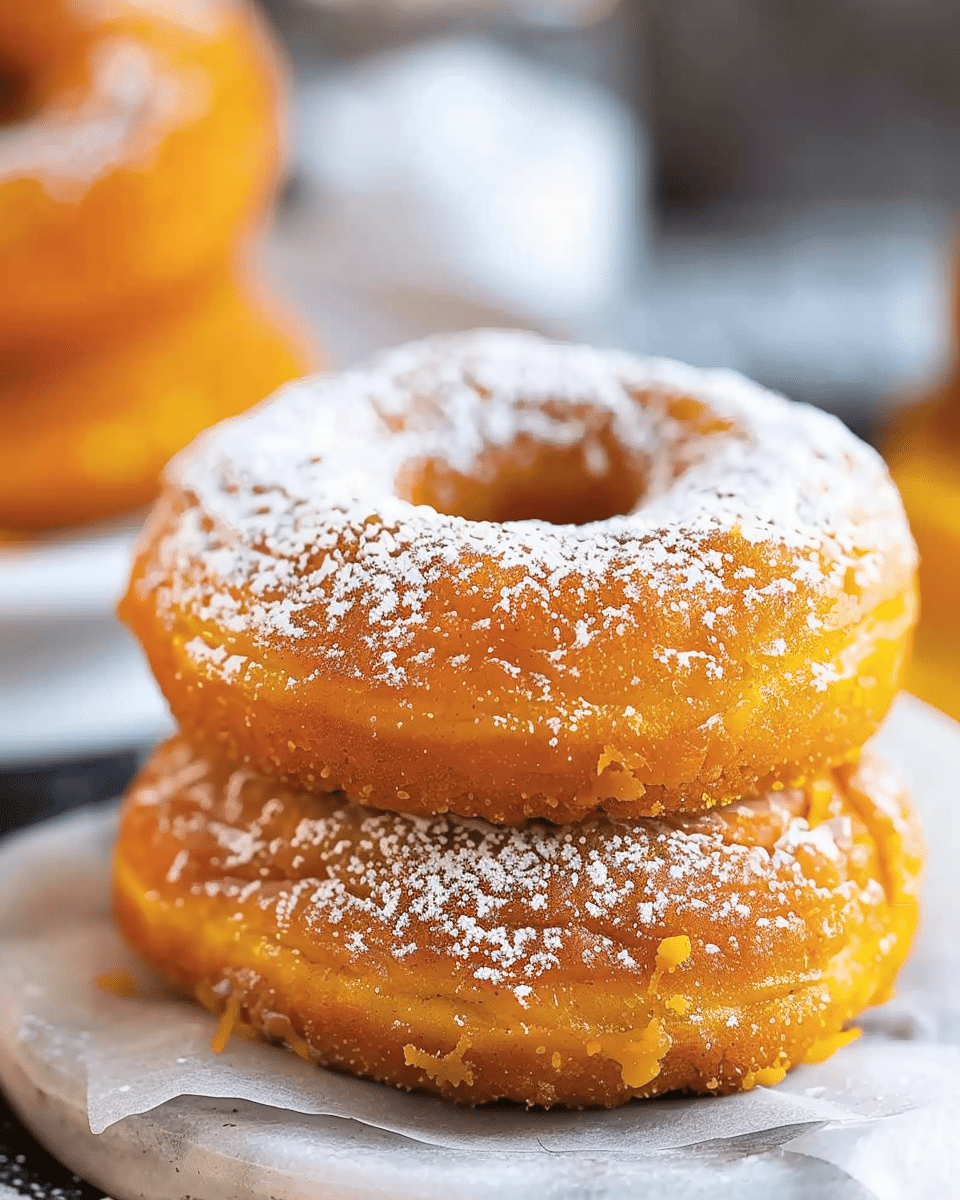 Two-Ingredient Pumpkin Donuts