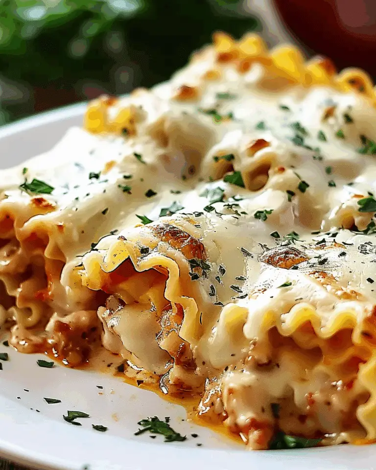 Lasagna Roll-Ups with Garlic Parmesan Sauce