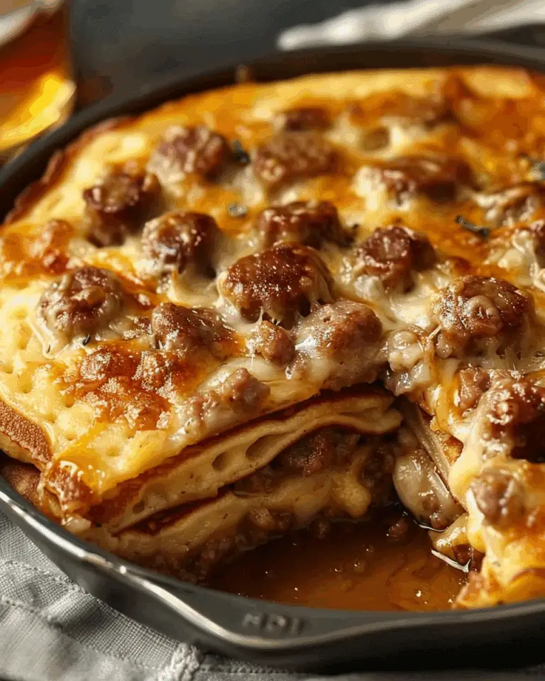 Pancake Sausage Casserole