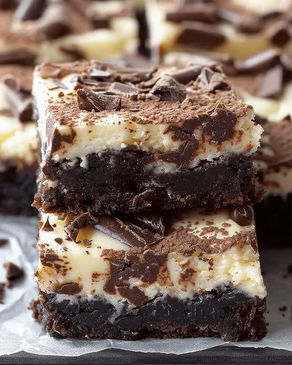 Cheesecake Brownies