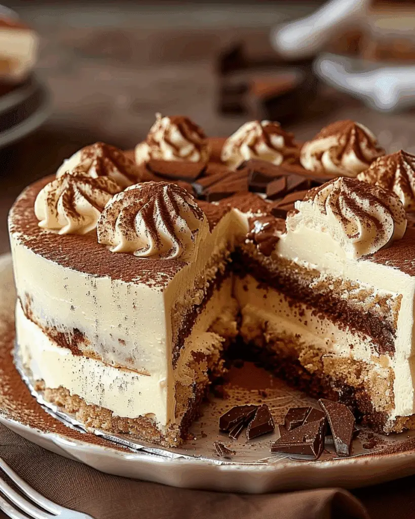 Tiramisu Cake – A Dreamy Layered Delight