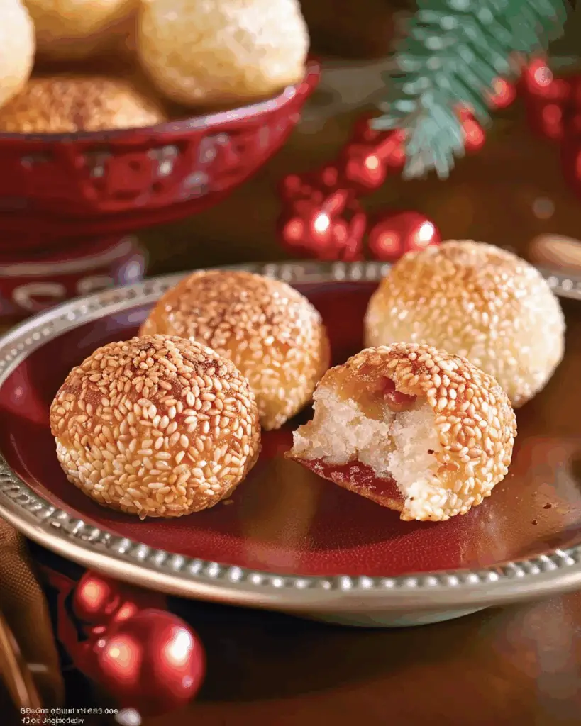 Buchi (Sesame Balls)