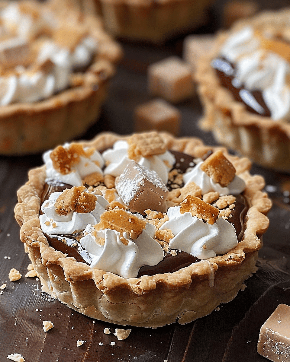 Five Minute Mini S’mores Pies Recipe