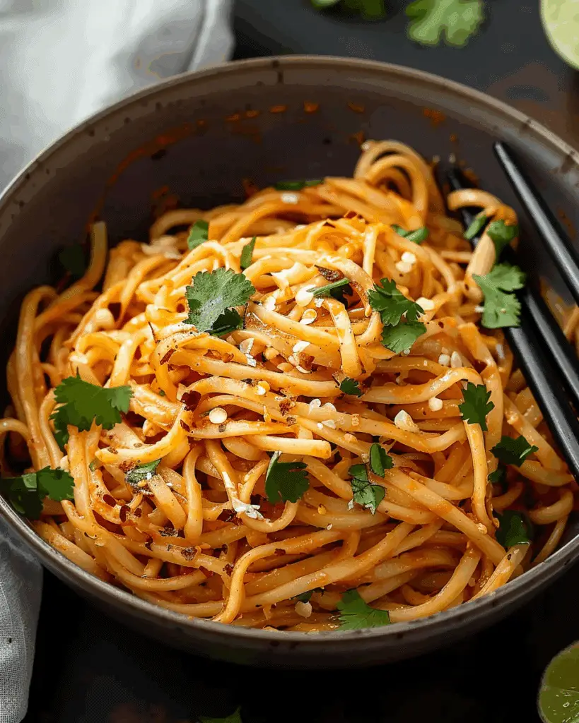 Spicy Sriracha Noodles