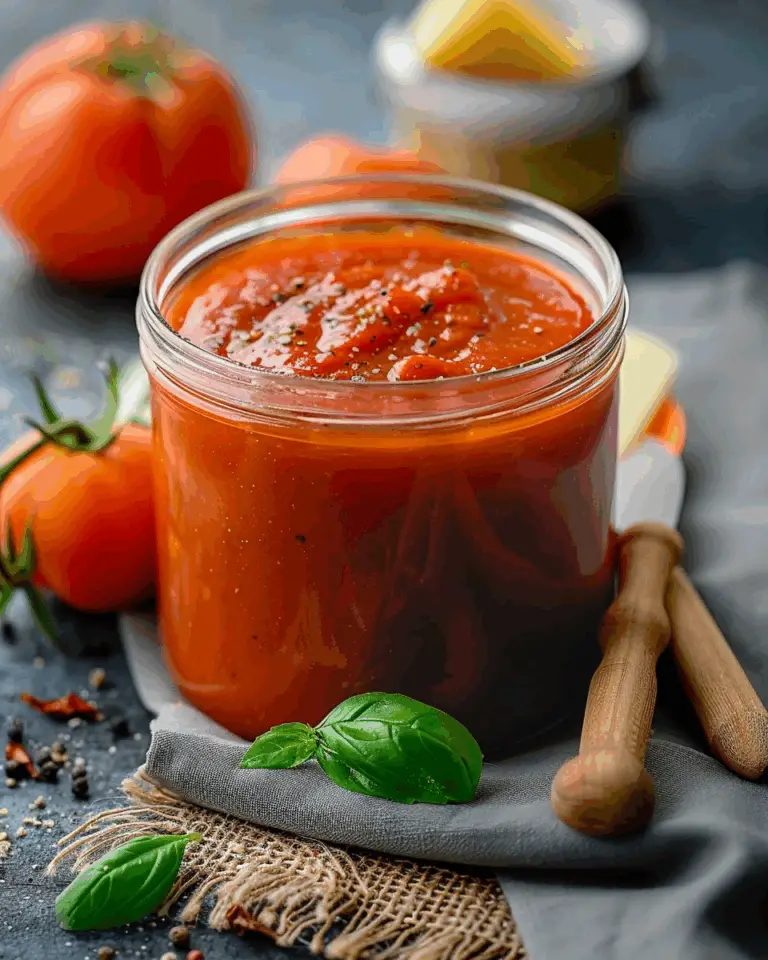 Homemade Tomato Sauce From Scratch