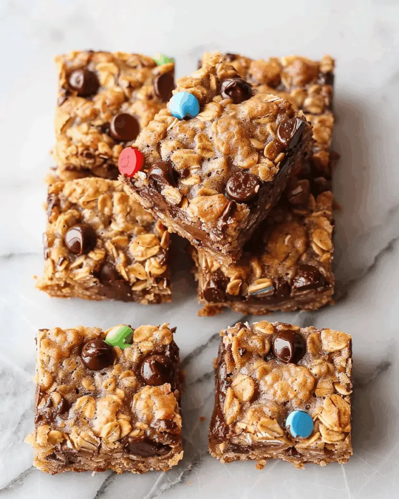 Oatmeal Chocolate Chip Bars