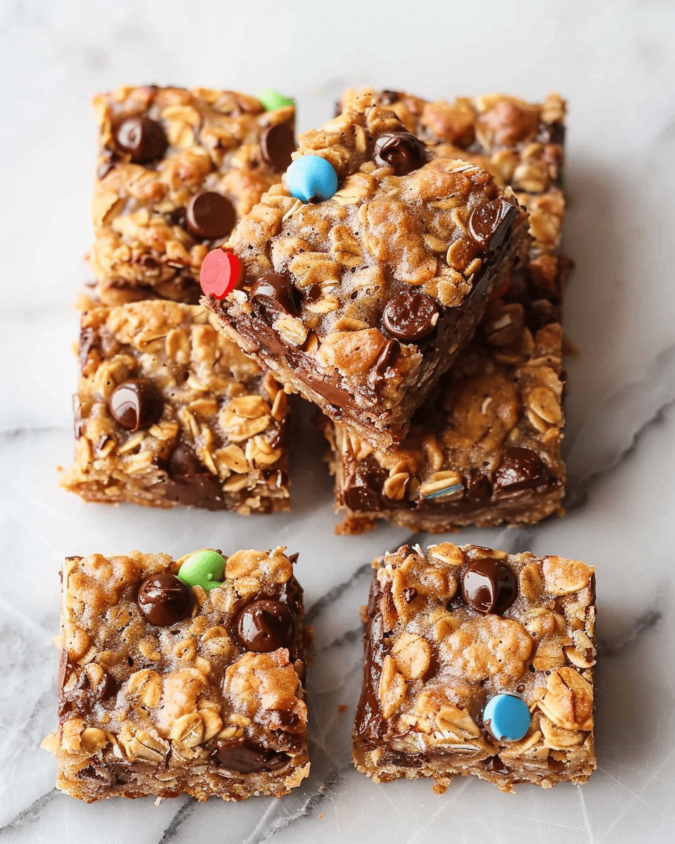Oatmeal Chocolate Chip Bars