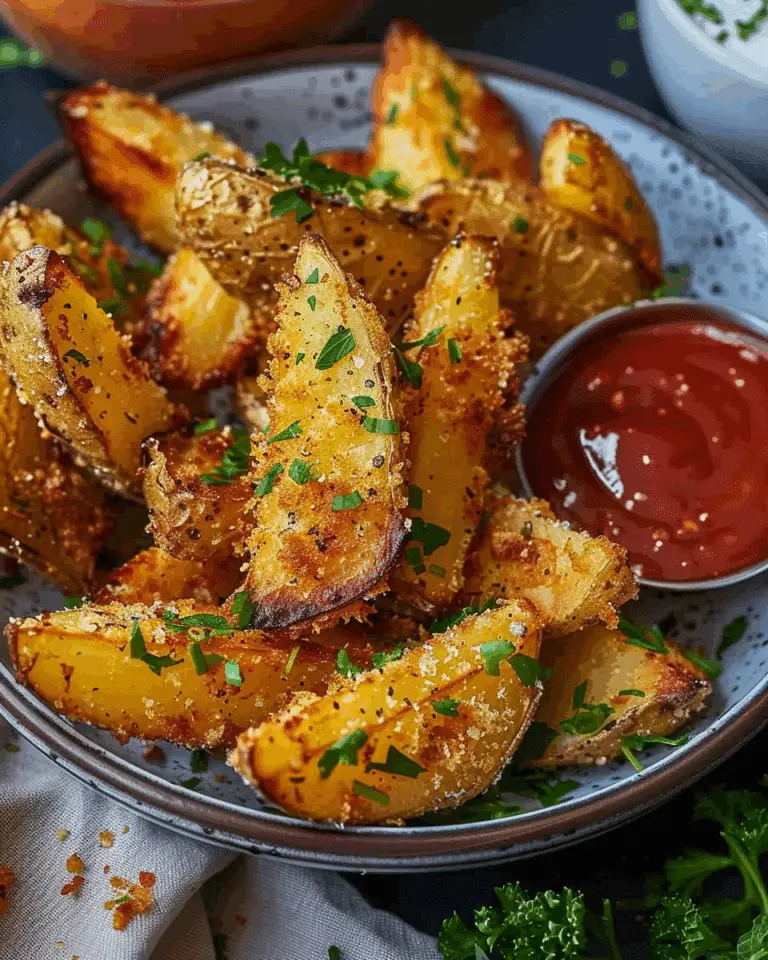 Crispy Potato Wedges