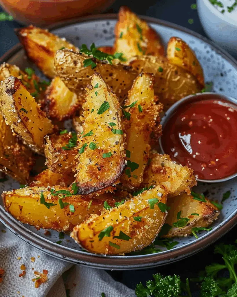 Crispy Potato Wedges