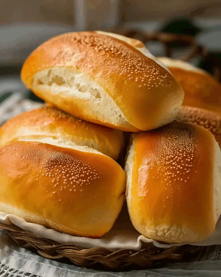 Homemade Fluffy Bread Rolls