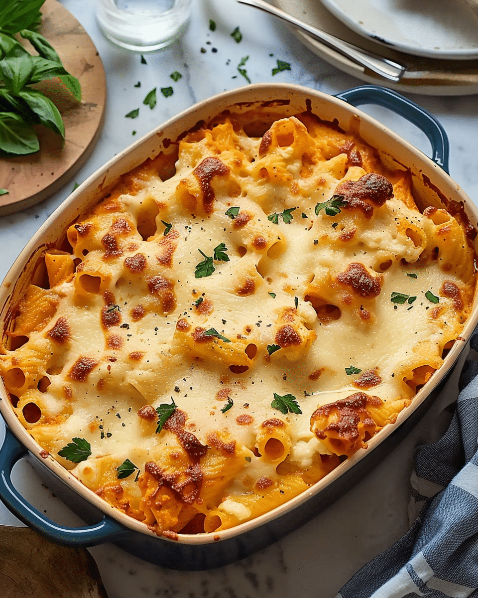 Cheesy Pumpkin Ricotta Pasta Bake: Your Cozy Fall Delight