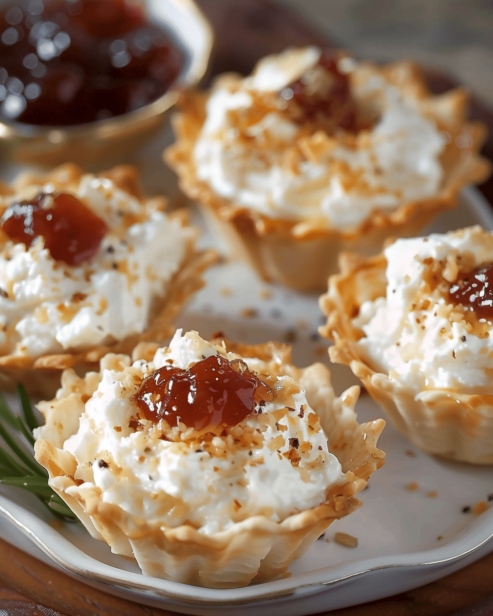 Quick Pepper Jelly Cream Cheese Appetizer Dip and Bites