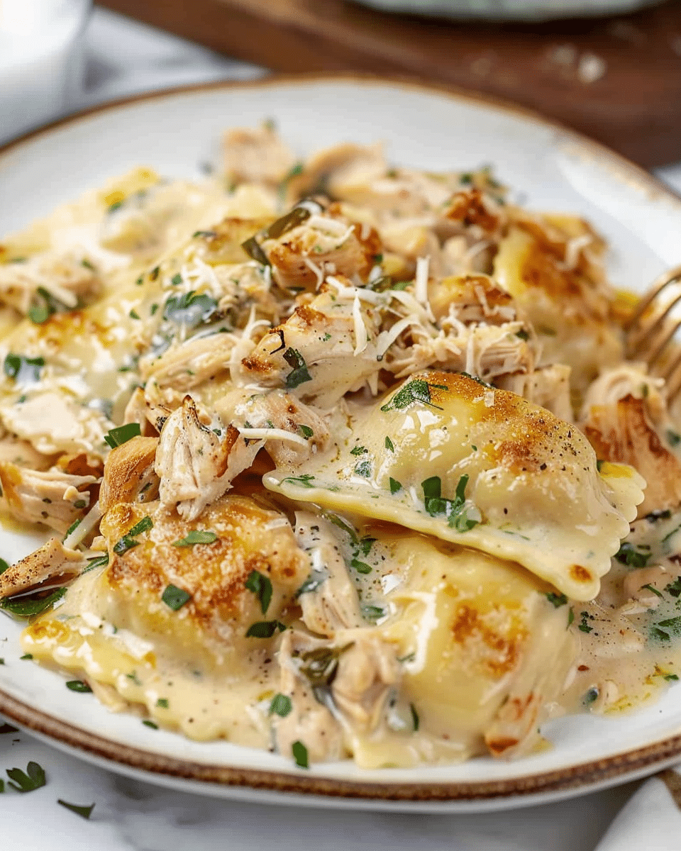 Monterey Chicken Ravioli
