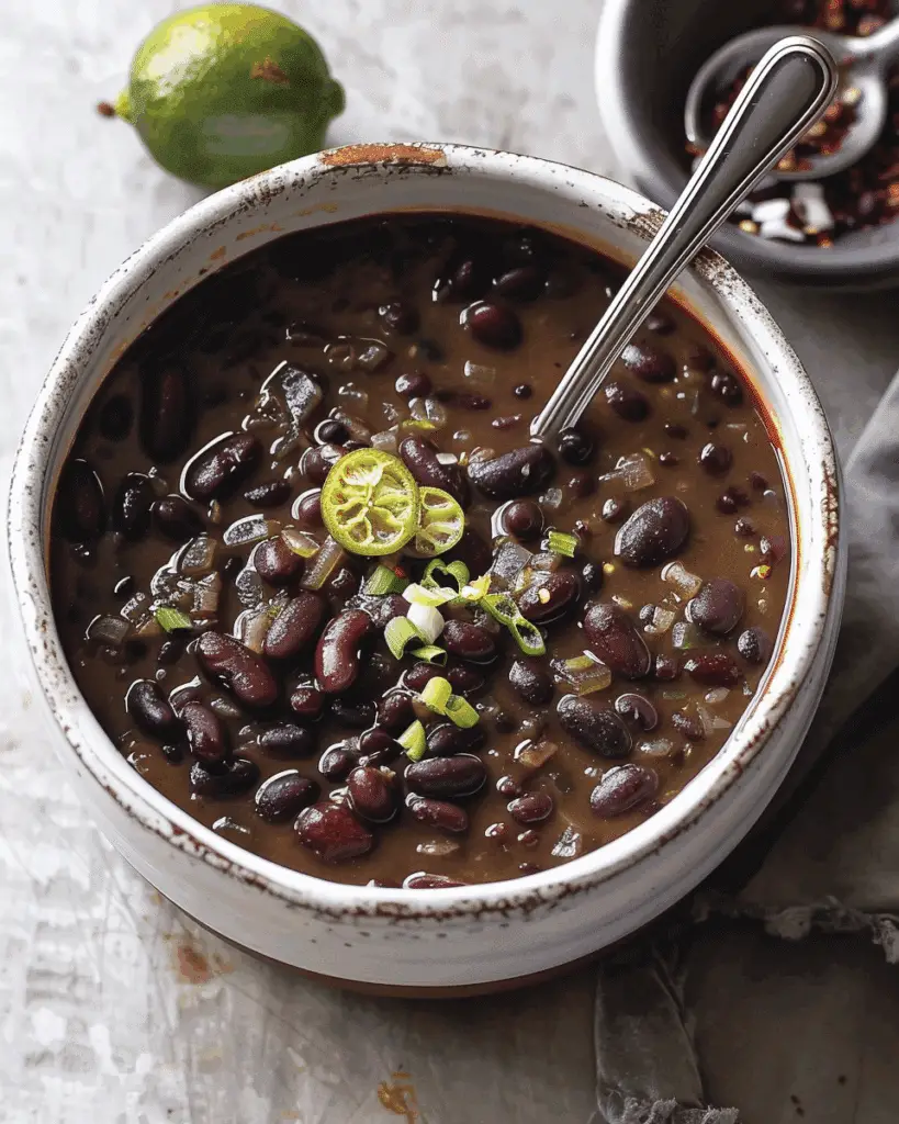 Frijoles Negros (Authentic Cuban Black Beans)