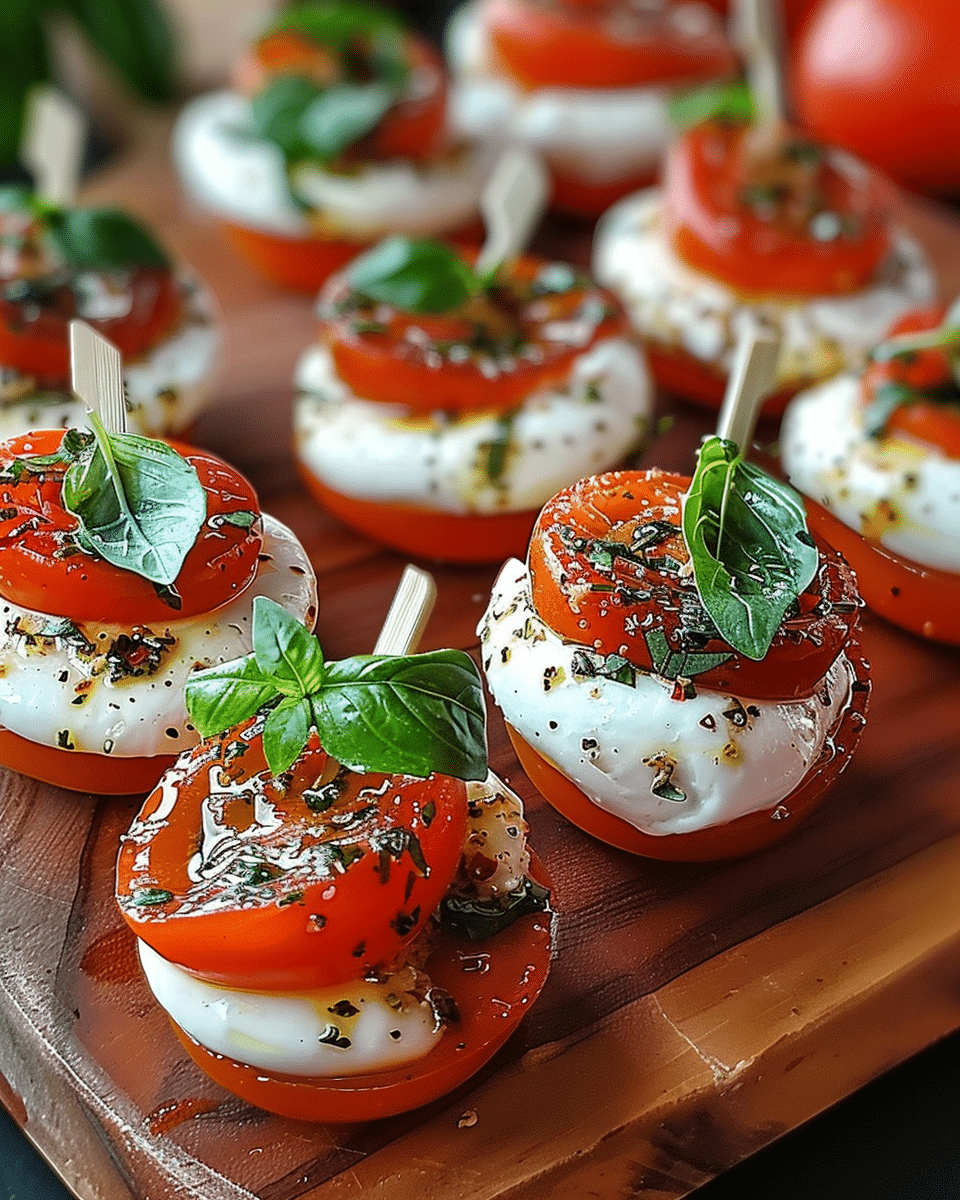 Mini Caprese Bites: A Simple Yet Elegant Appetizer