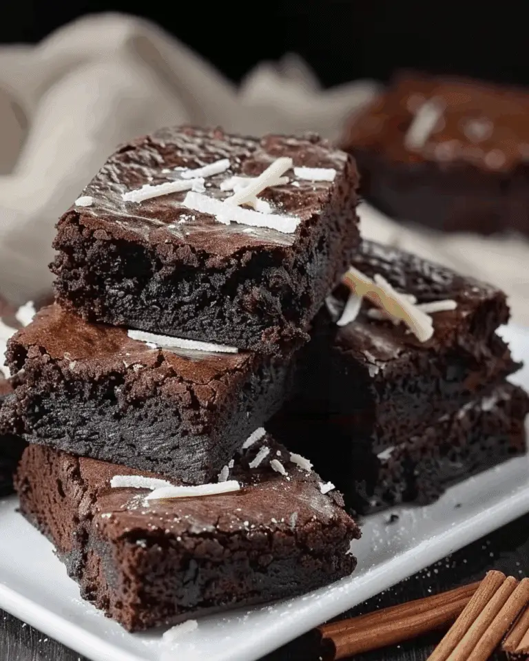 Easiest Chocolate Brownie Recipe