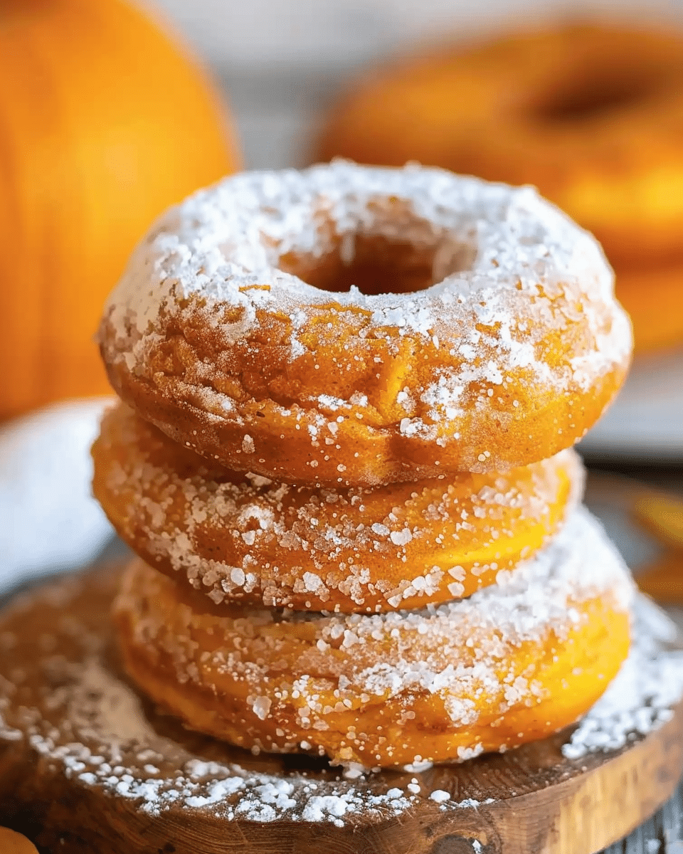 Two-Ingredient Pumpkin Donuts