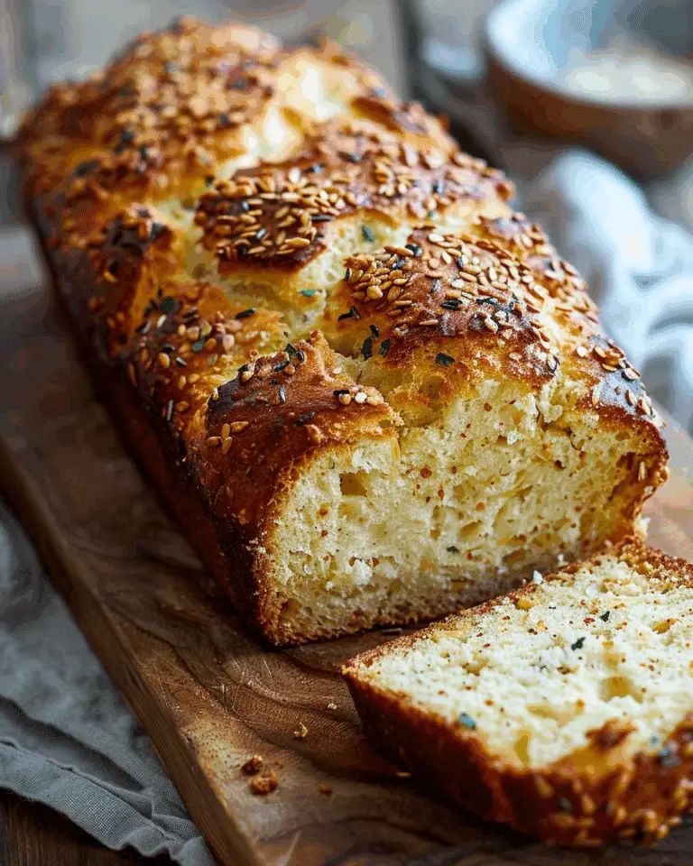 Kruie- en Cheddarkaas Vinnige Brood