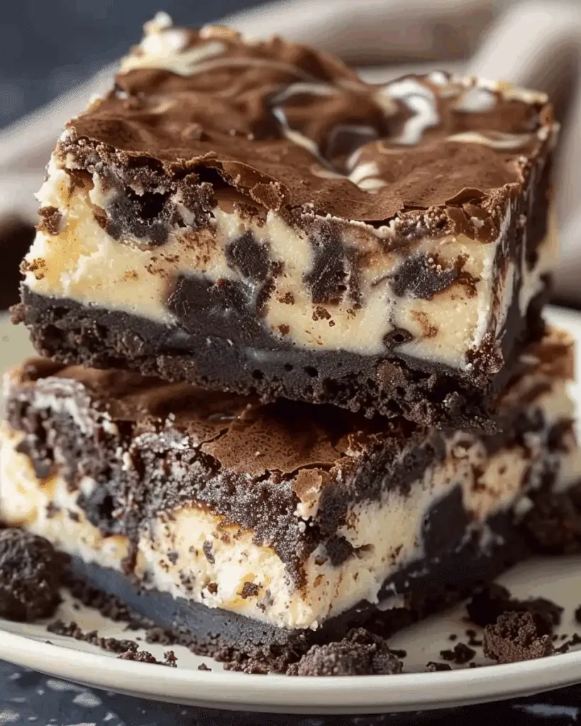 Cheesecake Brownies