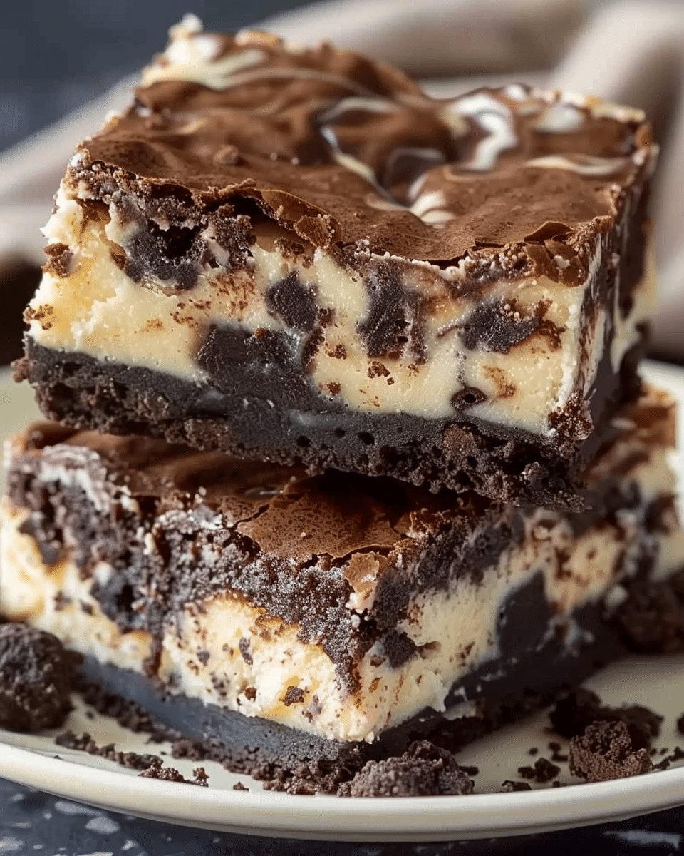 Cheesecake Brownies