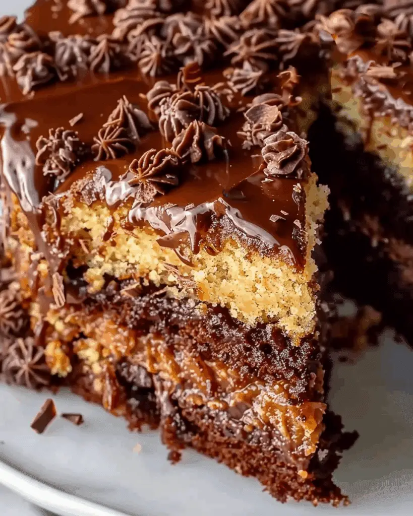 German Chocolate Paradise Cake