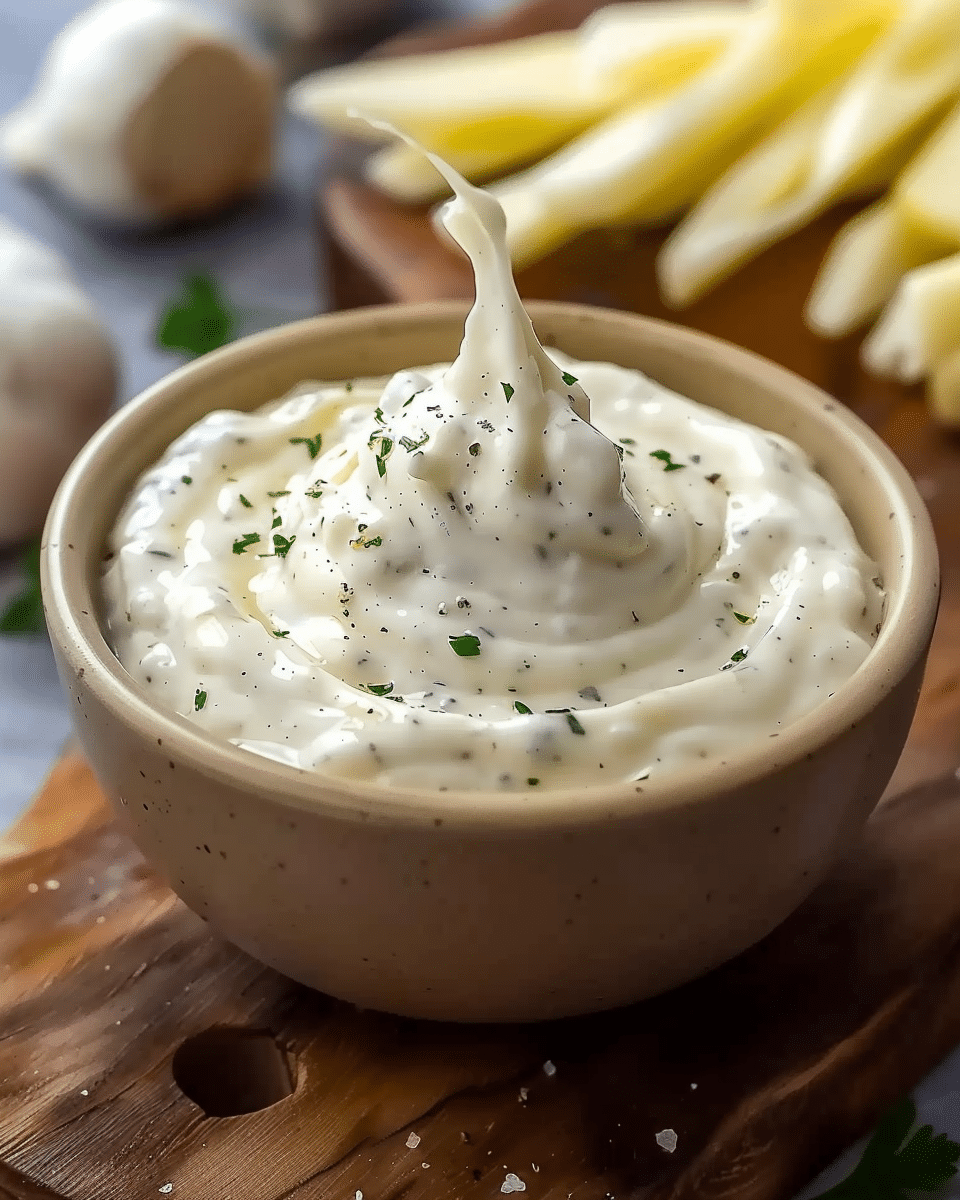 Homemade Garlic Aioli