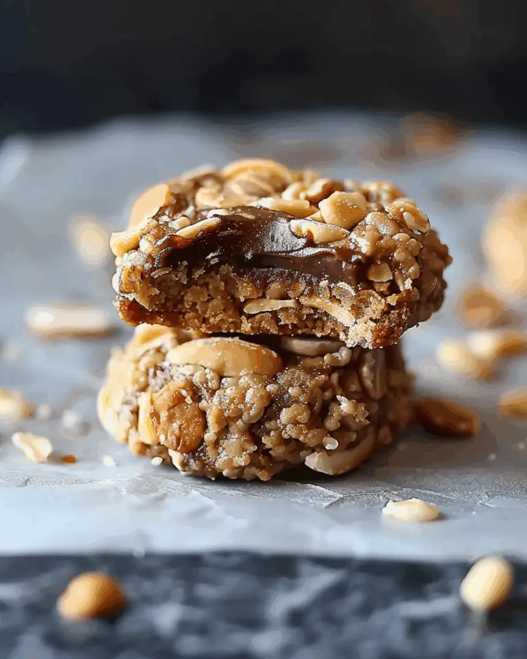 No-Bake Post-Workout Snickers Cookie