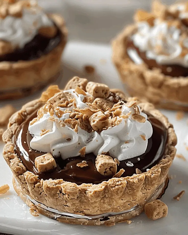 Five Minute Mini S’mores Pies Recipe