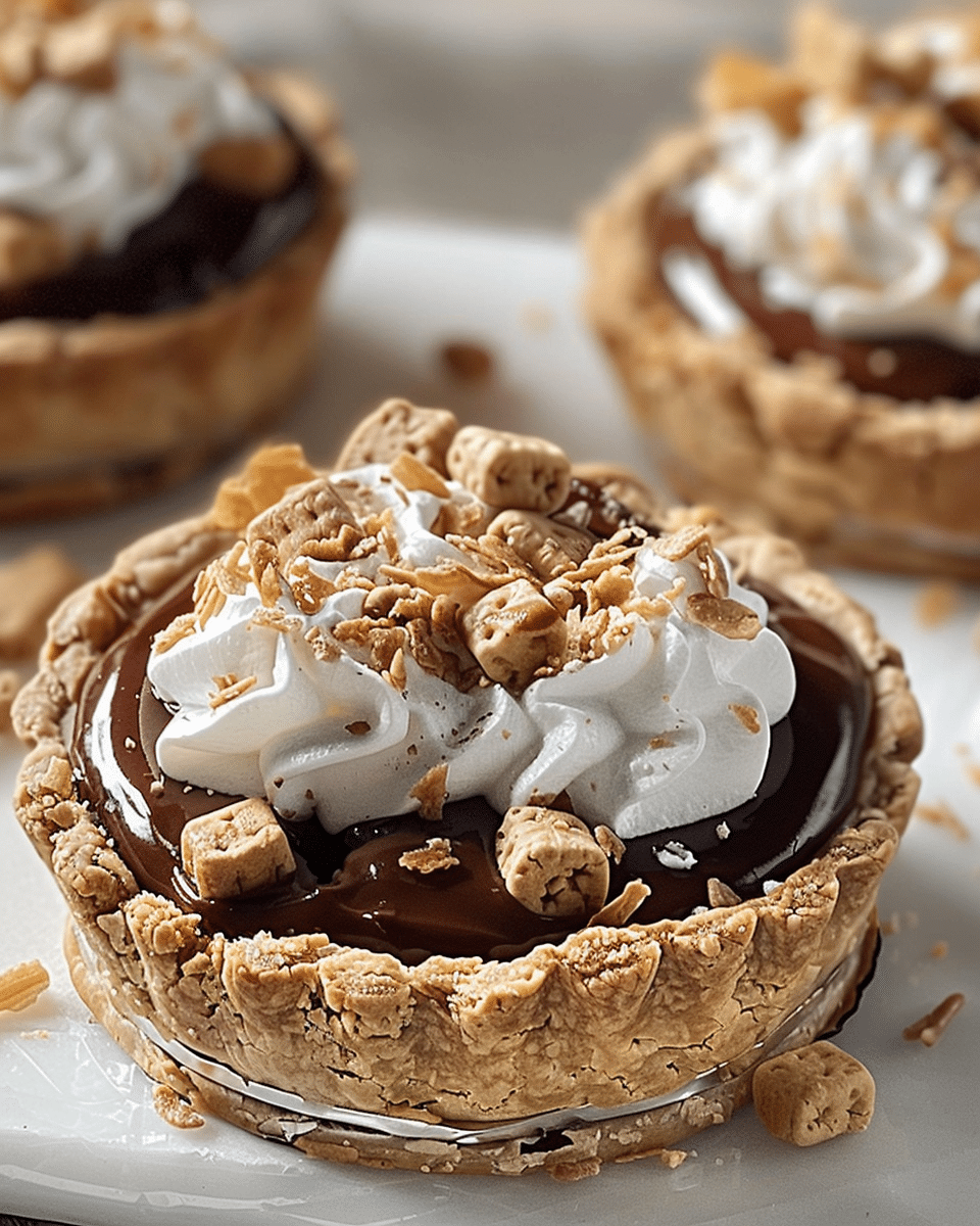 Five Minute Mini S’mores Pies Recipe