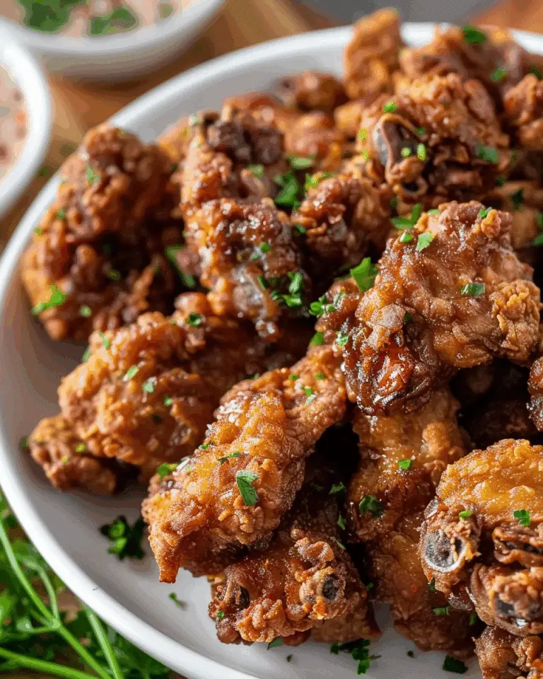 Tender Fried Chicken Gizzards Recipe