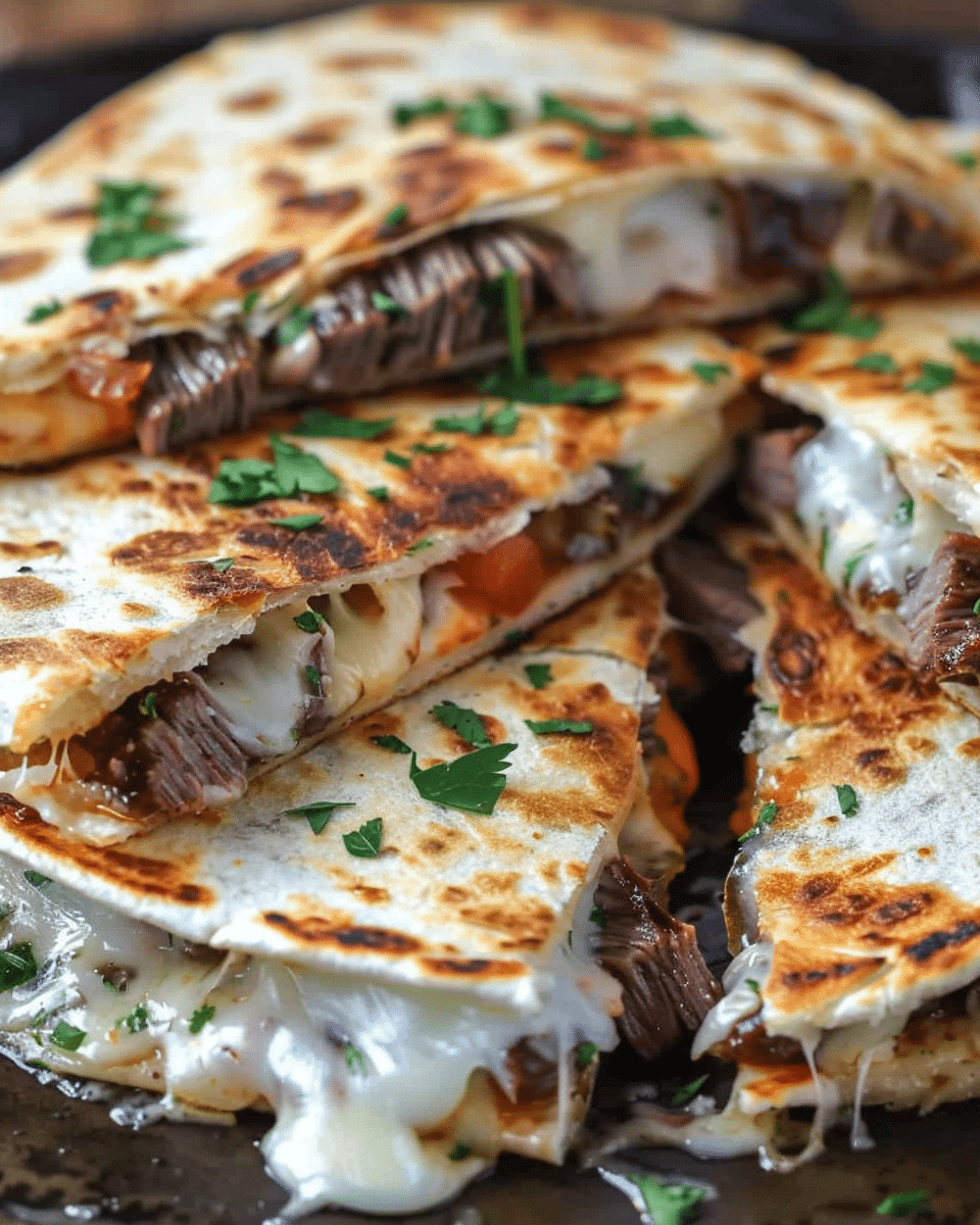 Steak & Cheese Quesadillas