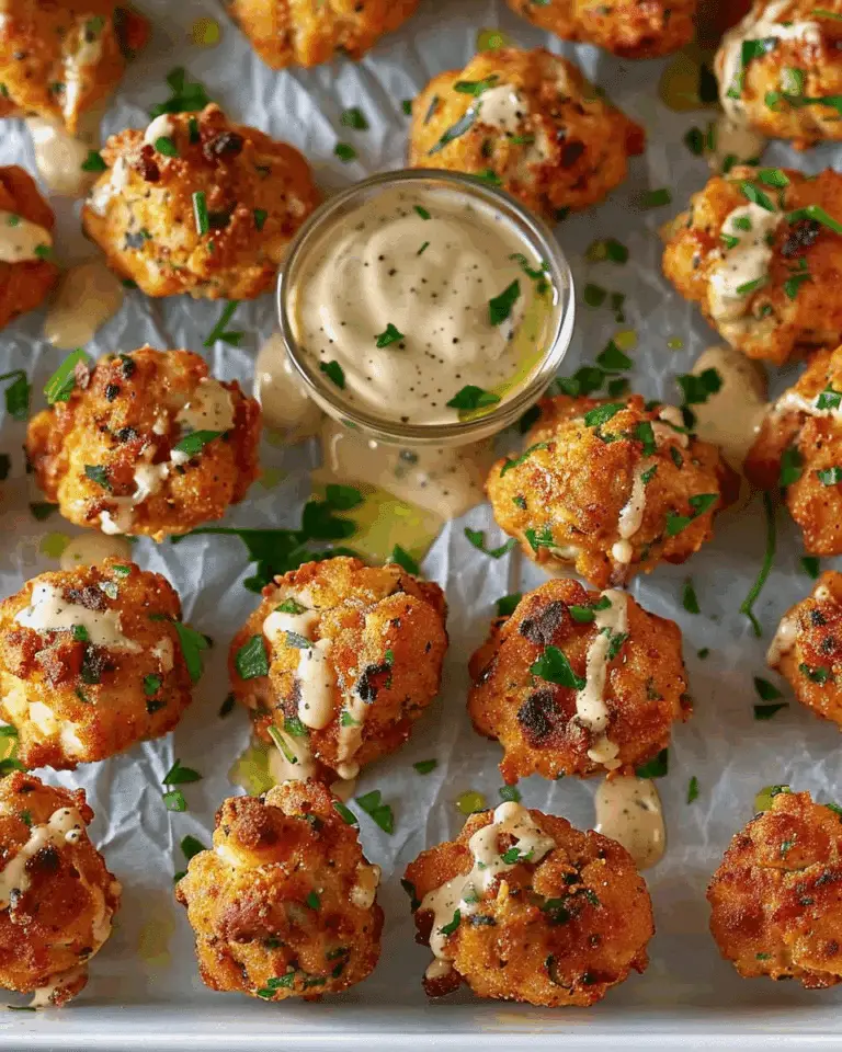 Cowboy Butter Chicken Bites with Cajun Creamy Dipping Sauce
