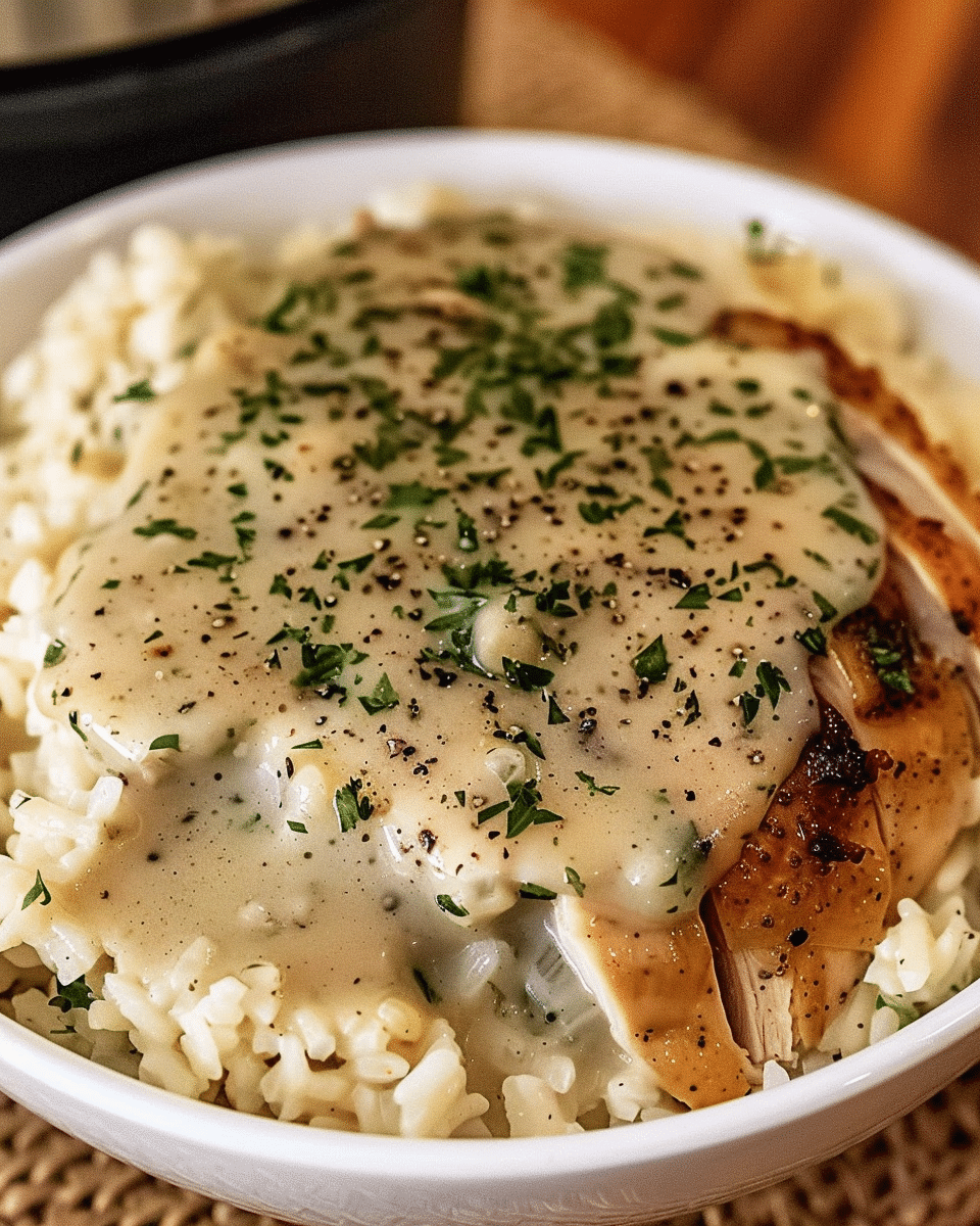 Crockpot Chicken and Gravy