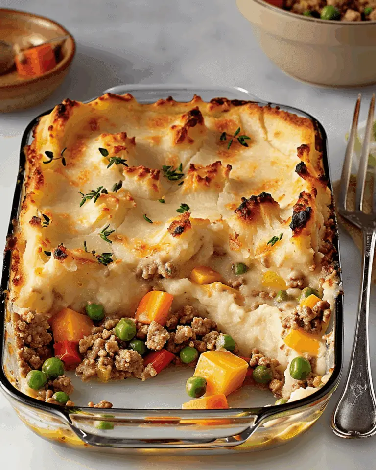 Healthy Shepherd’s Pie with Ground Turkey