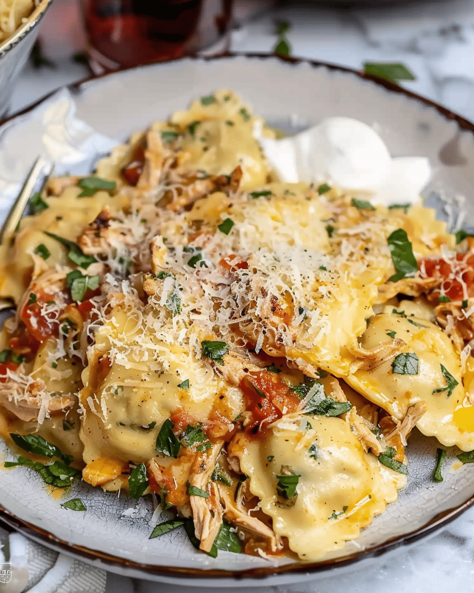 Monterey Chicken Ravioli