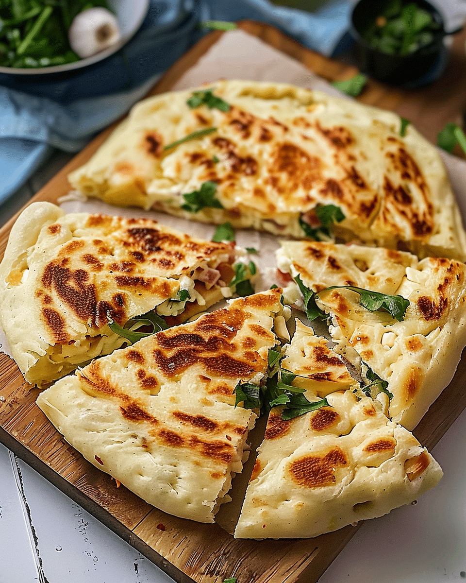 Irresistible Cottage Cheese Flatbread Recipe to Try Today