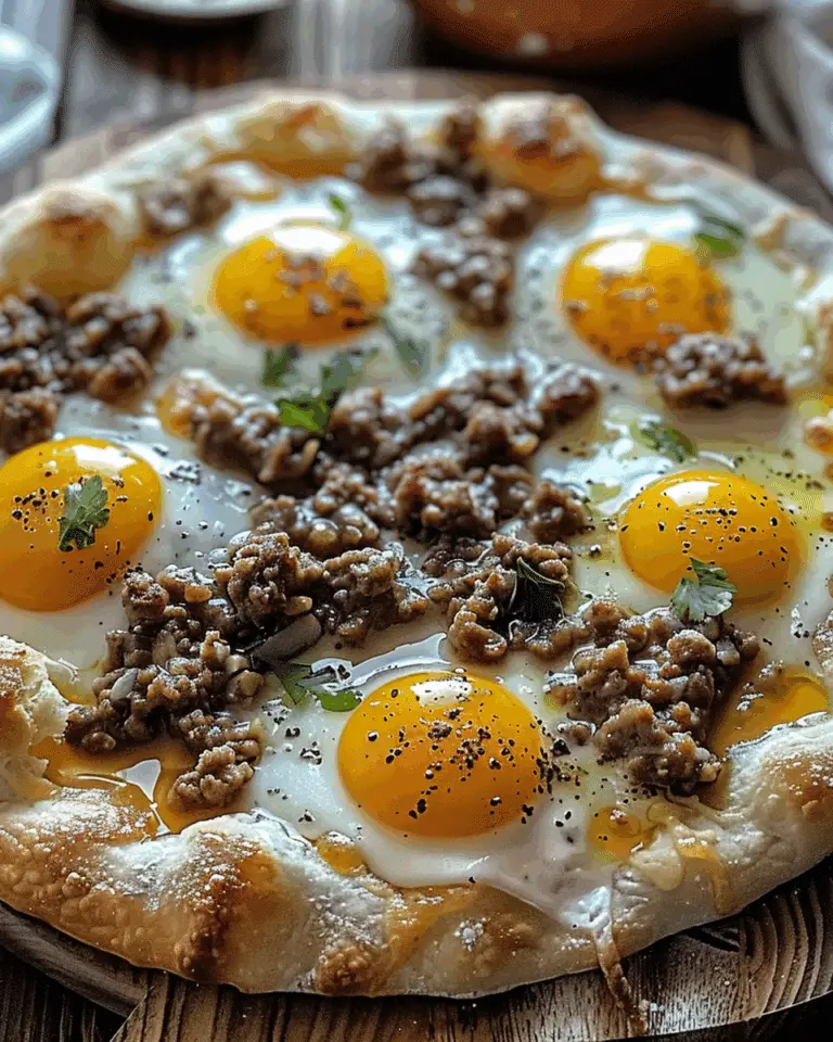 Biscuits and Gravy Breakfast Pizza for a Cozy Morning Delight