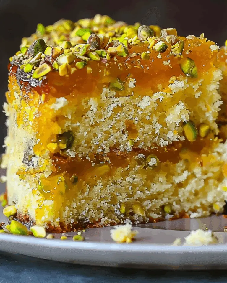 Flourless Orange Pistachio Cake