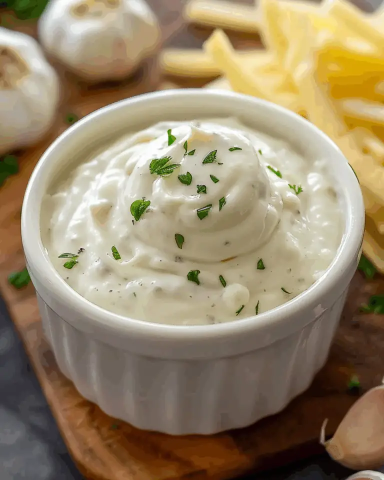 Homemade Garlic Aioli